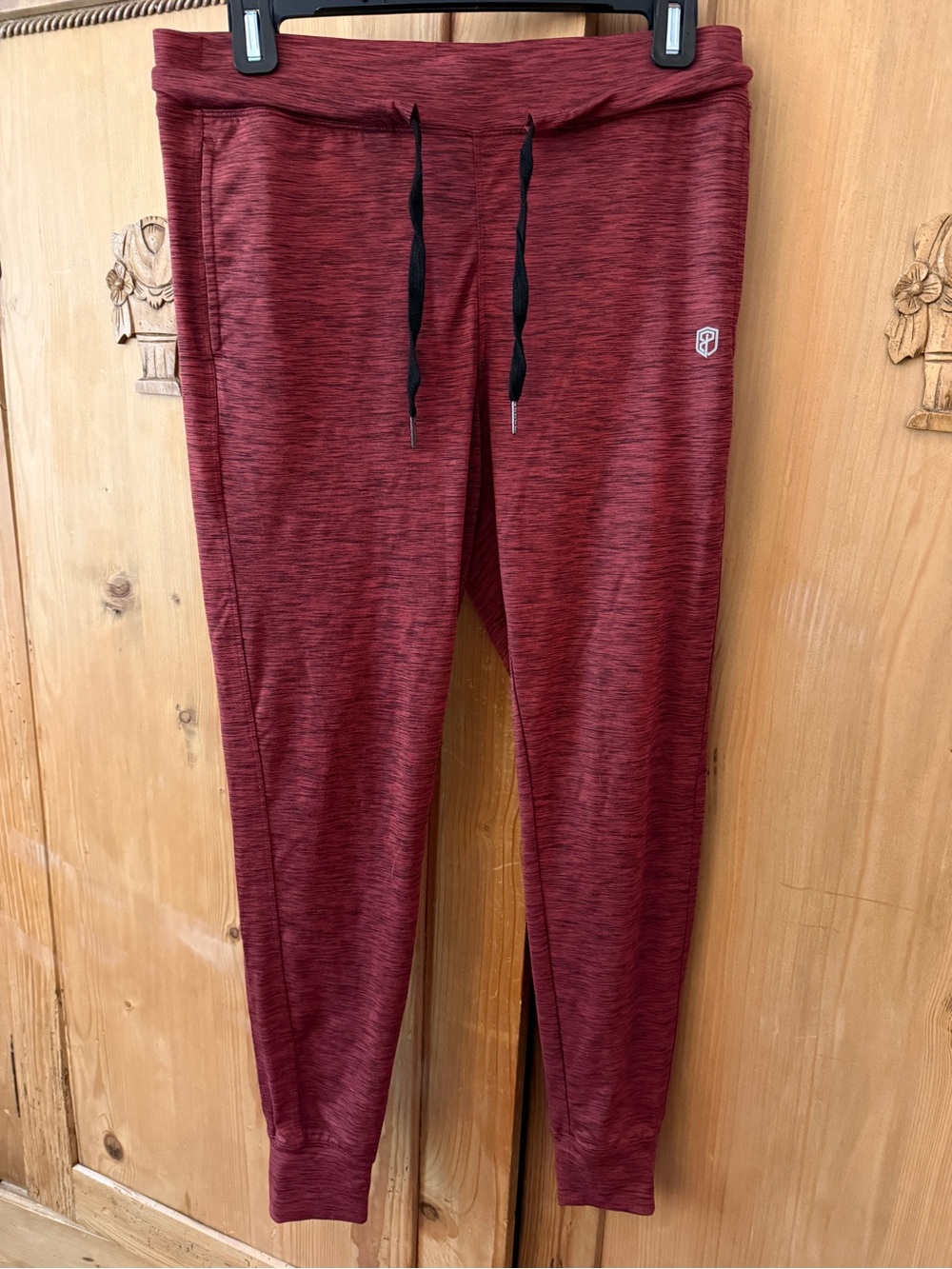 Born Primitive Maroon Track Joggers with Drawstring
